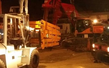 Logistics Service for Tower Crane Unstuffing